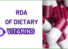 Vitamins RDA | The Right Balance NOT Under or Over